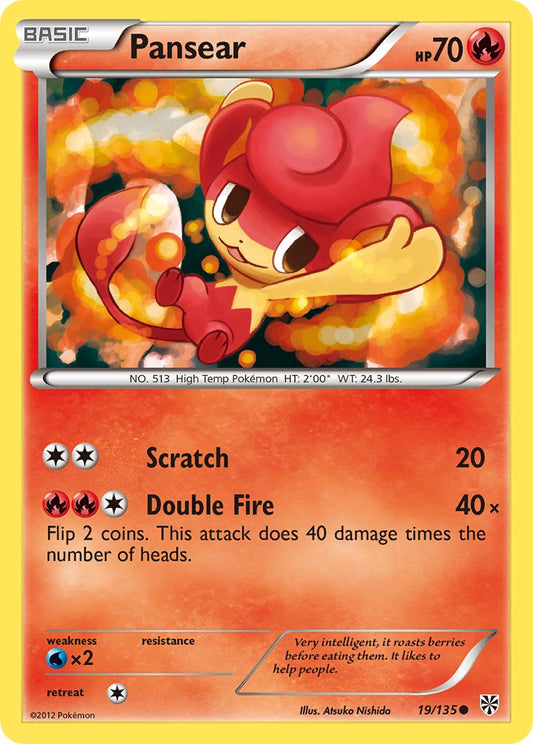 Pansear 19/135 Reverse Common - MissingNo.