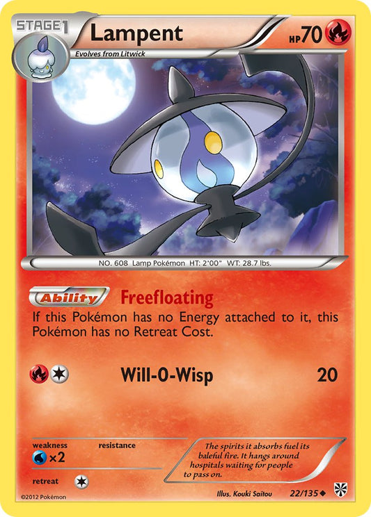 Lampent 22/135 Uncommon - MissingNo.