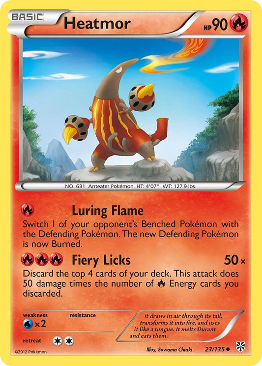 Heatmor 23/135 Reverse Uncommon - MissingNo.