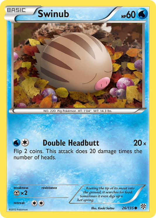 Swinub 26/135 Reverse Common - MissingNo.