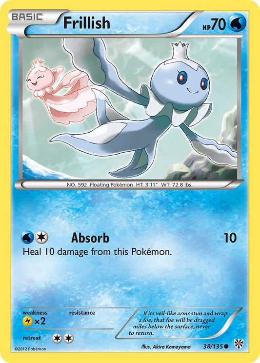 Frillish 38/135 Reverse Common - MissingNo.
