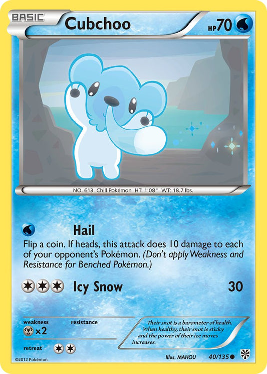 Cubchoo 40/135 Reverse Common - MissingNo.