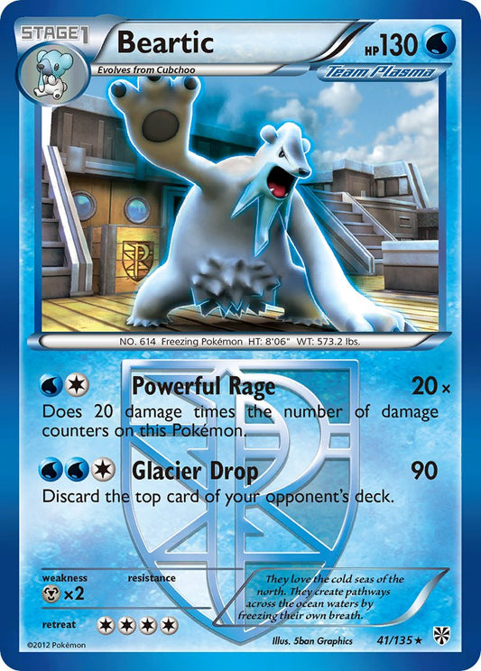 Beartic 41/135 Reverse Rare - MissingNo.