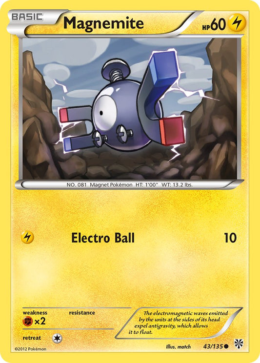 Magnemite 43/135 Reverse Common - MissingNo.