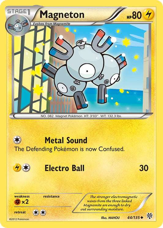 Magneton 44/135 Reverse Uncommon - MissingNo.