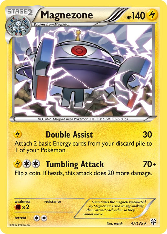 Magnezone 47/135 Reverse Rare - MissingNo.
