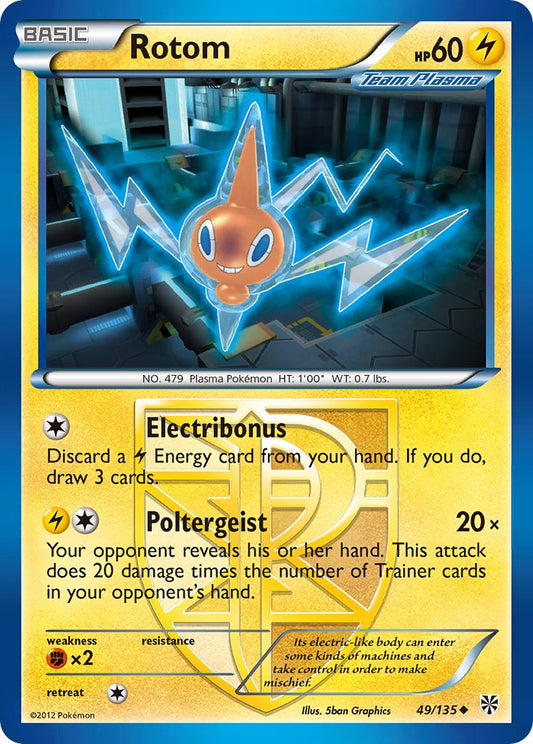 Rotom 49/135 Uncommon - MissingNo.