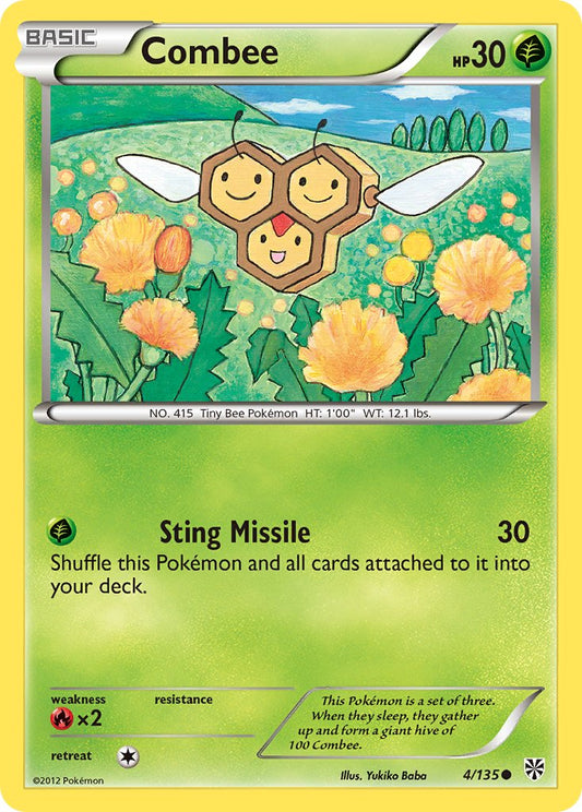 Combee 4/135 Reverse Common - MissingNo.