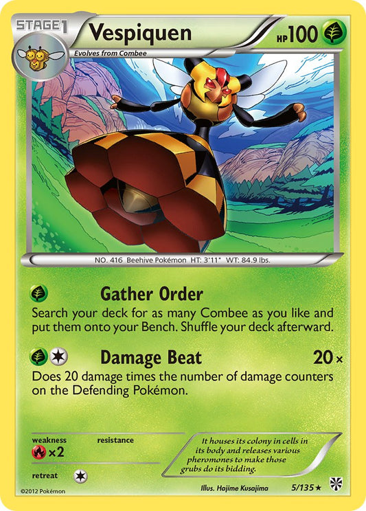 Vespiquen 5/135 Non-Holo Rare - MissingNo.