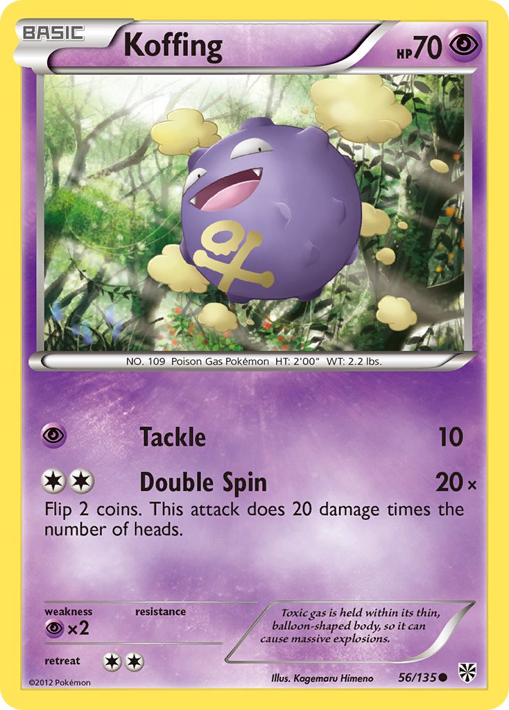 Koffing 56/135 Reverse Common - MissingNo.