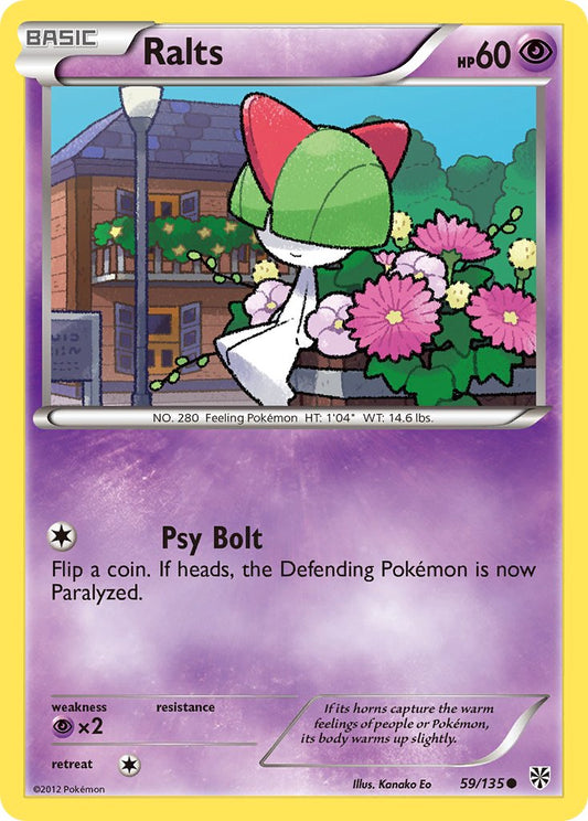 Ralts 59/135 Reverse Common - MissingNo.
