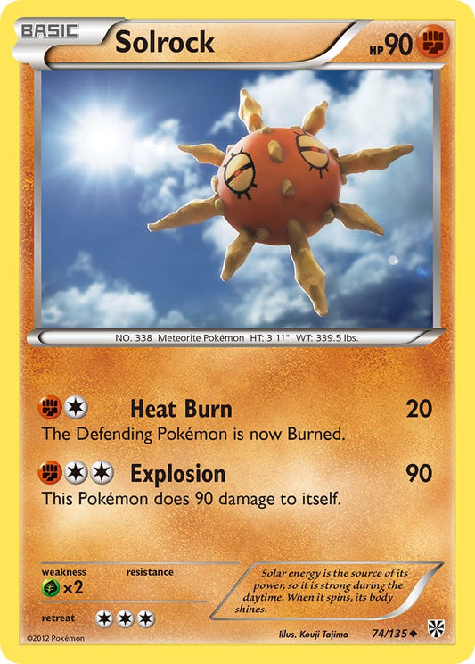 Solrock 74/135 Reverse Uncommon - MissingNo.