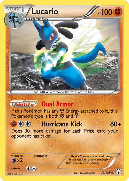 Lucario 78/135 Holo Rare - MissingNo.