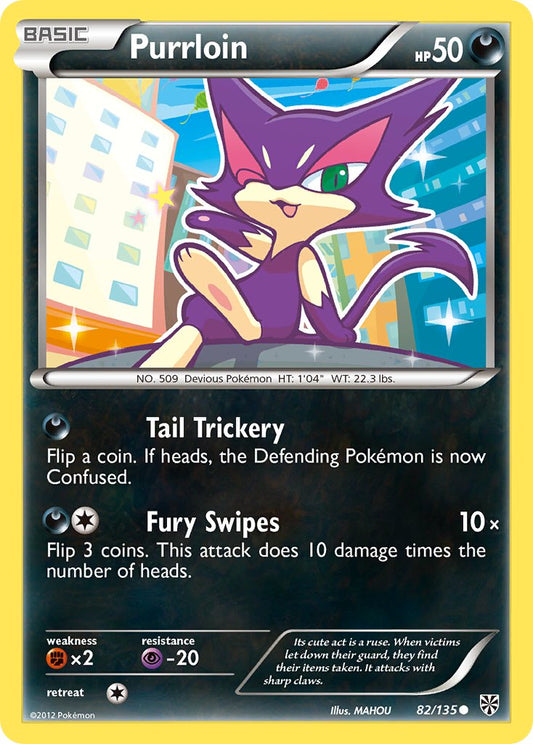 Purrloin 82/135 Common - MissingNo.