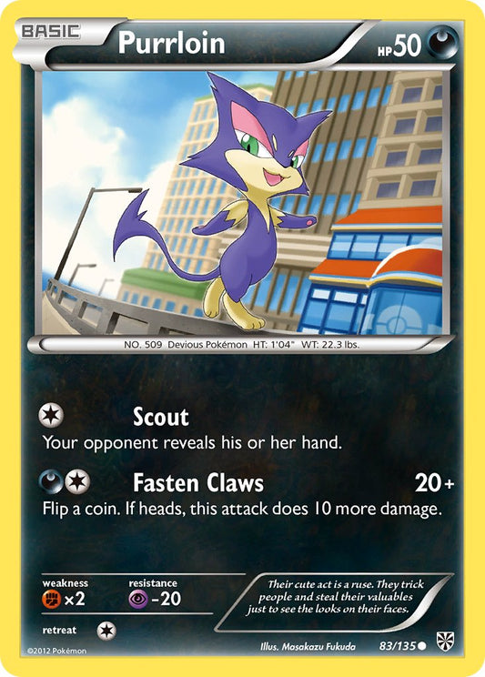 Purrloin 83/135 Common - MissingNo.