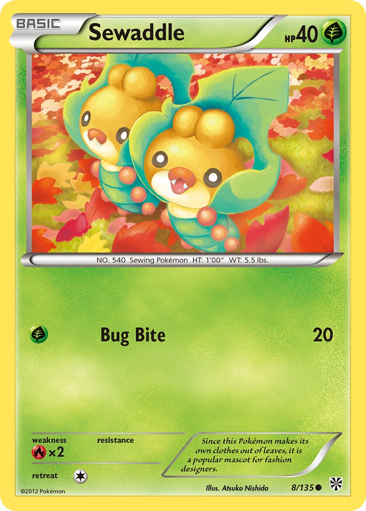 Sewaddle 8/135 Reverse Common - MissingNo.