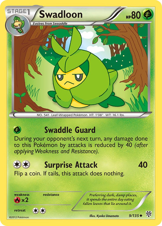 Swadloon 9/135 Reverse Uncommon - MissingNo.