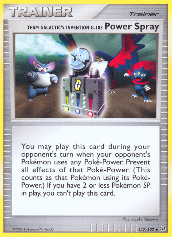 Team Galactic's Invention G-103 Power Spray 117/127 Uncommon - MissingNo.