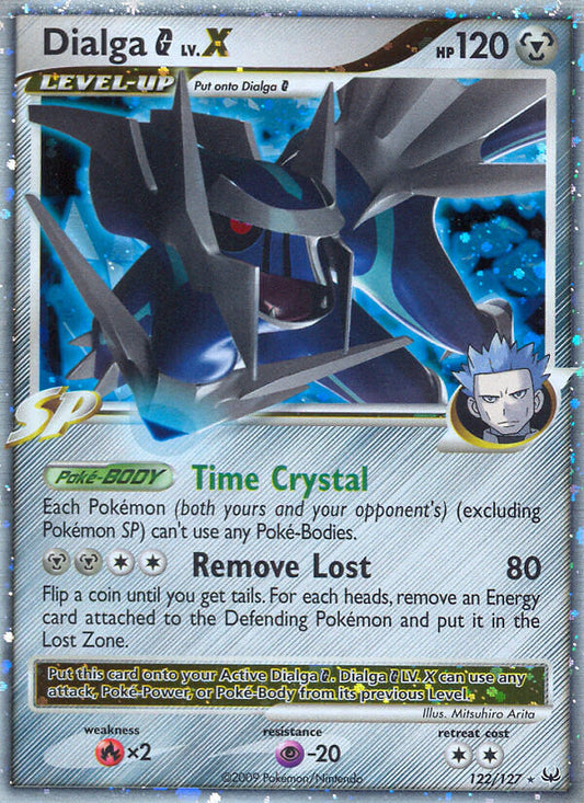 Dialga G LV.X 122/127 Holo Rare LV.X - MissingNo.