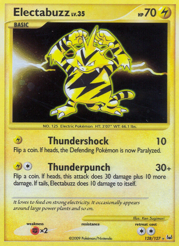 Electabuzz 128/127 Holo Secret Rare - MissingNo.