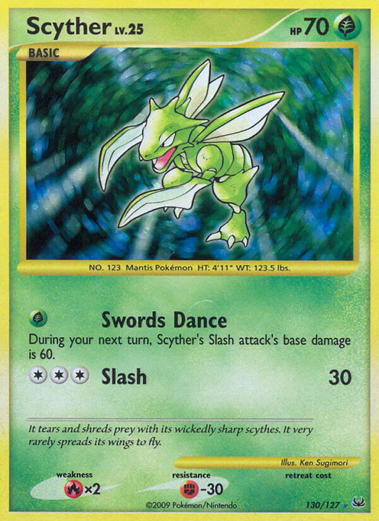 Scyther 130/127 Holo Secret Rare - MissingNo.