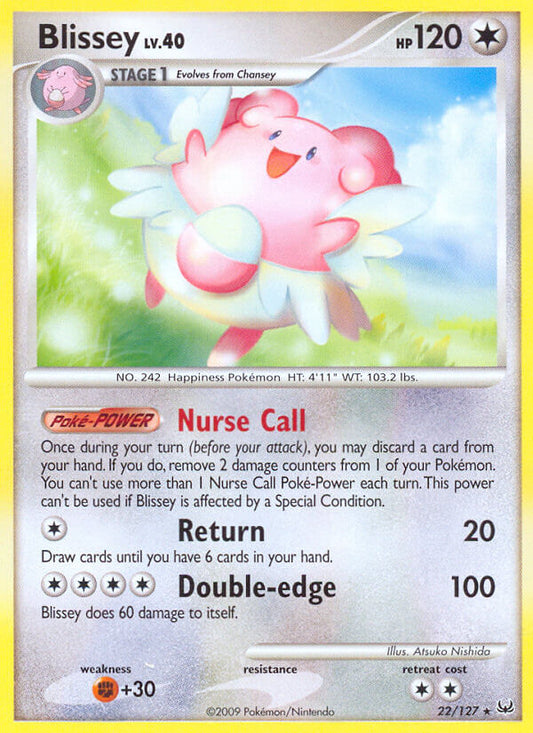 Blissey 22/127 Reverse Rare - MissingNo.