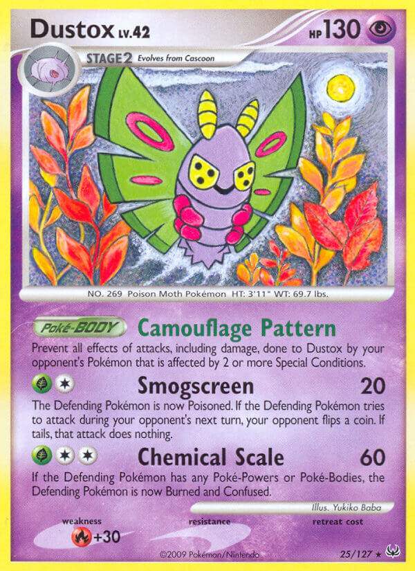 Dustox 25/127 Non-Holo Rare - MissingNo.
