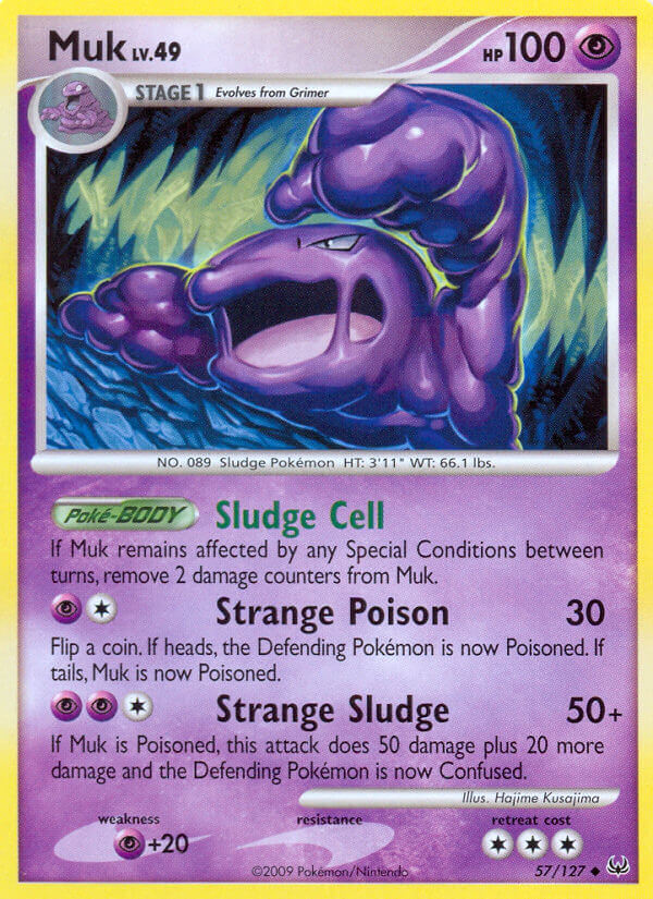 Muk 57/127 Reverse Uncommon - MissingNo.