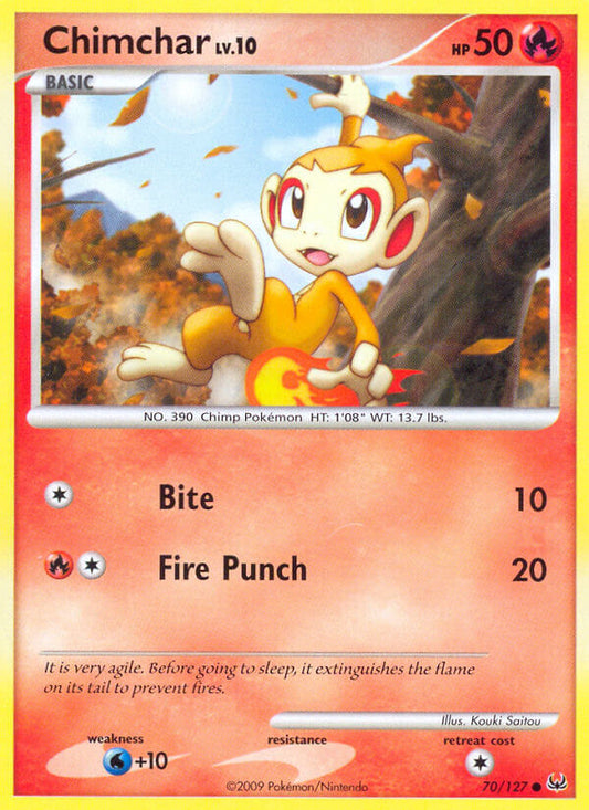 Chimchar 70/127 Common - MissingNo.