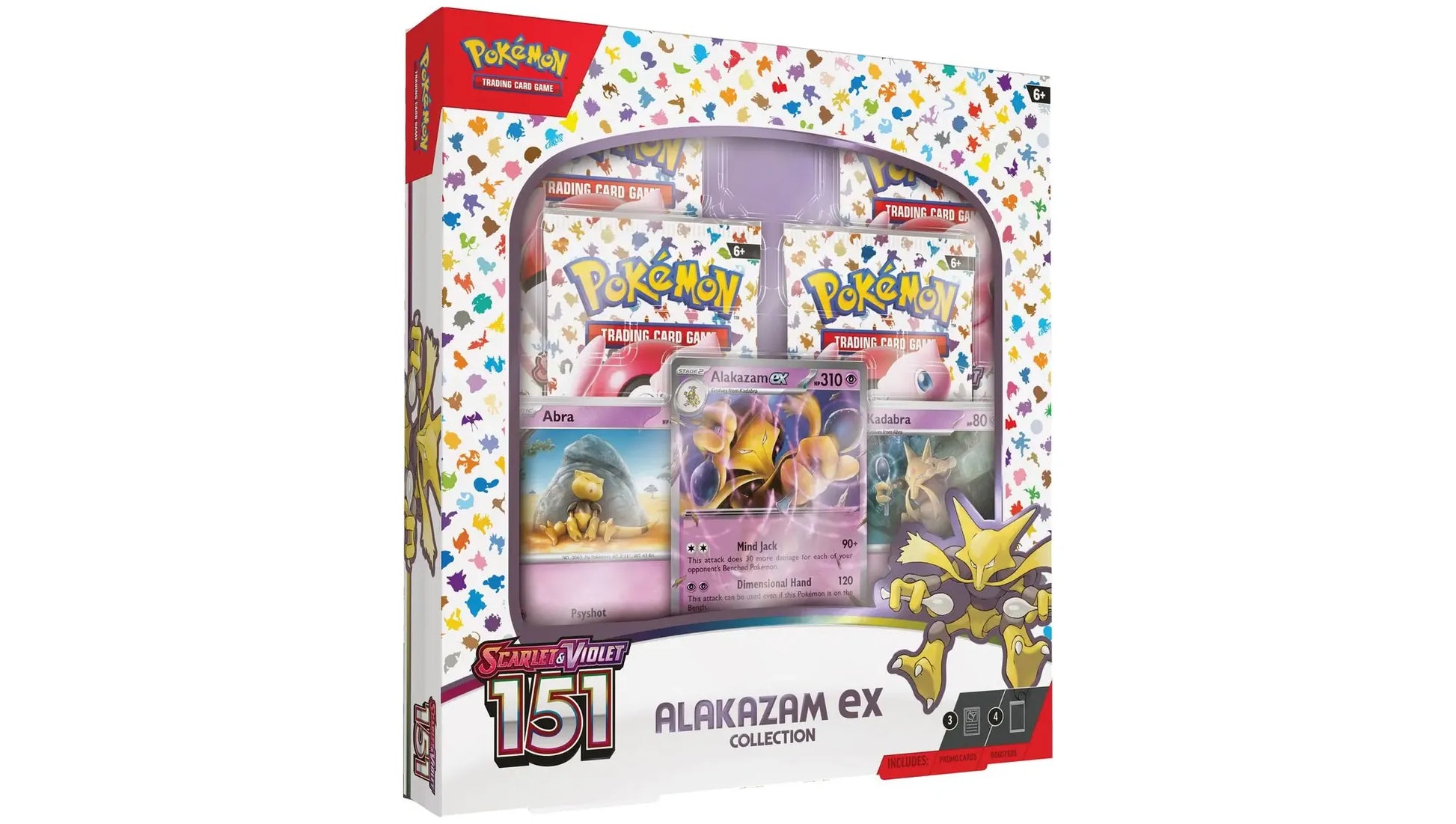 Pokemon 151 ex Box Alakazam Pokemon Cards
