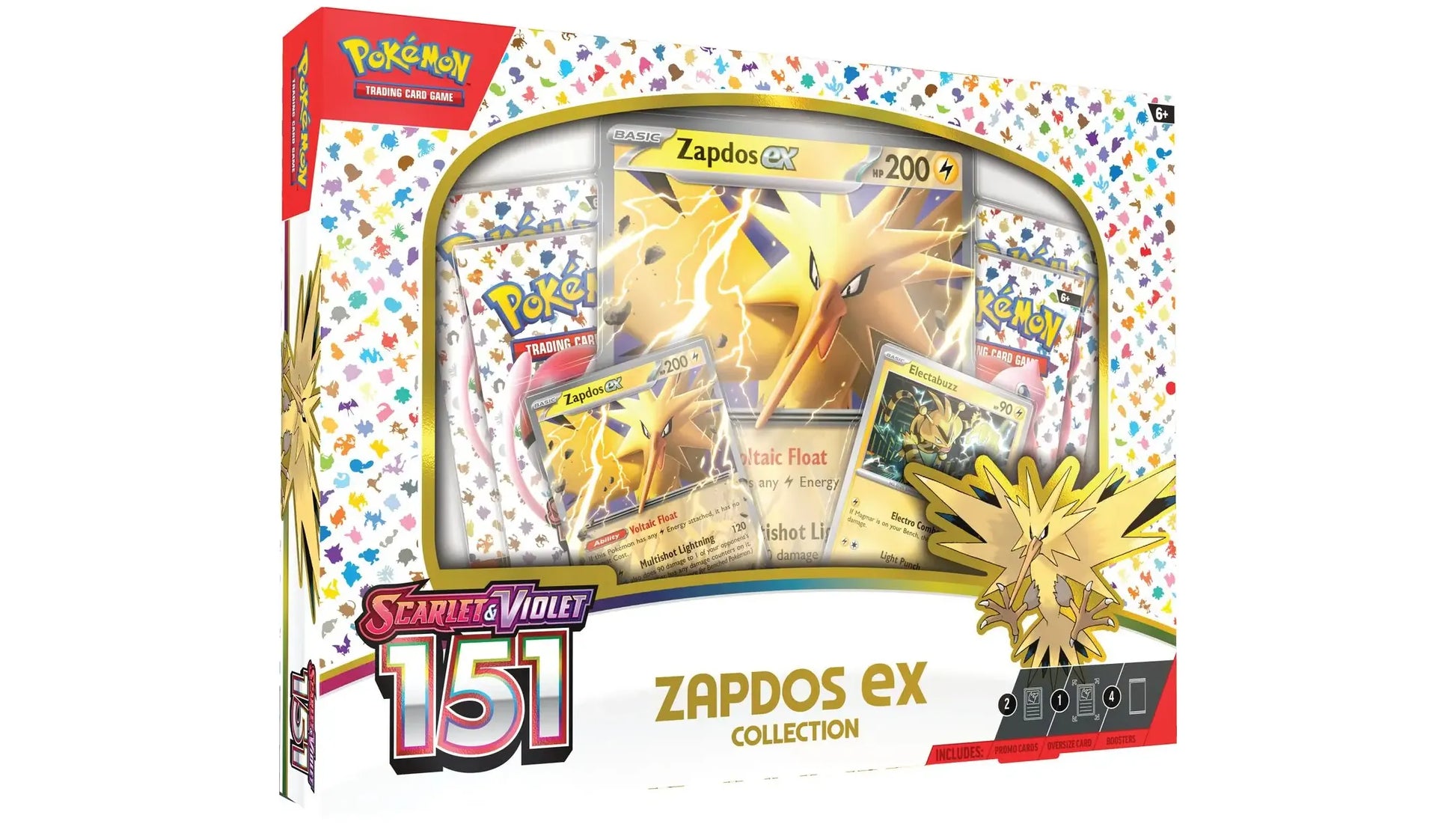 Pokemon 151 ex Box Zapdos Pokemon Cards