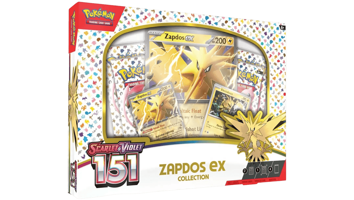 Pokemon 151 ex Box Zapdos - MissingNo.