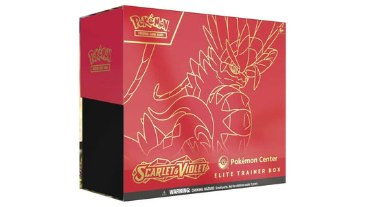 Pokemon Center Scarlet & Violet Elite Trainer Box Koraidon Pokemon Cards