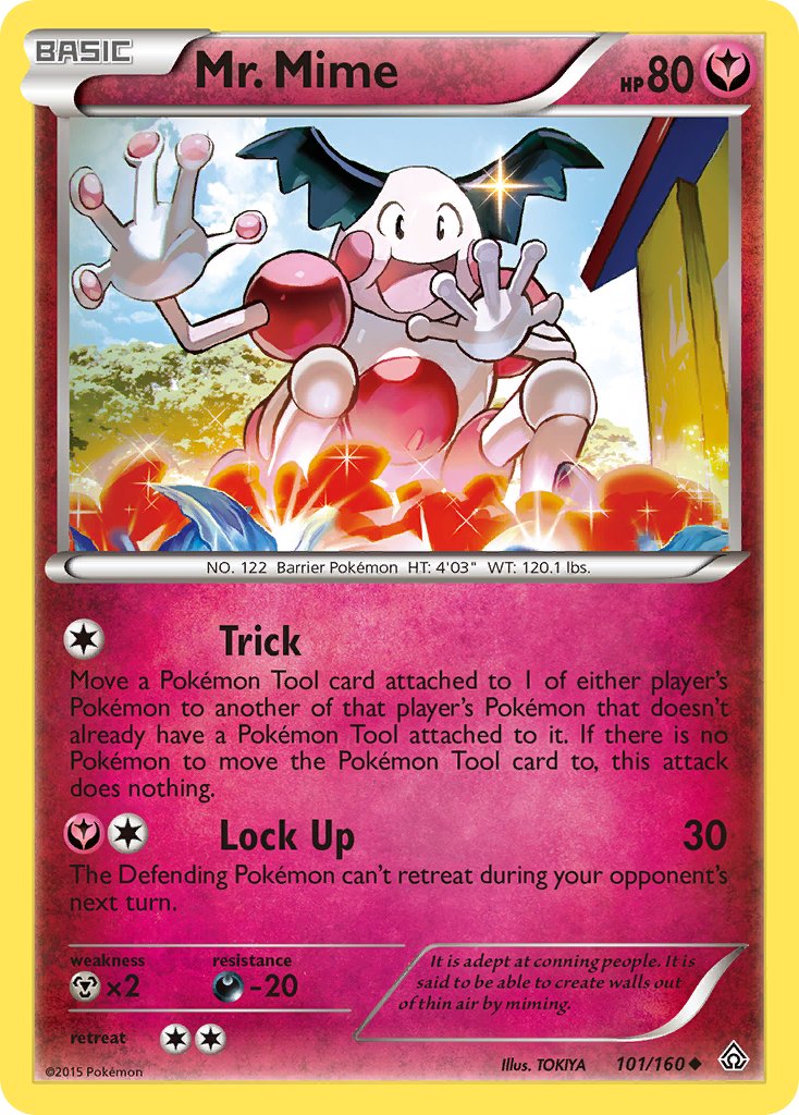 Mr. Mime 101/160 Reverse Uncommon - MissingNo.