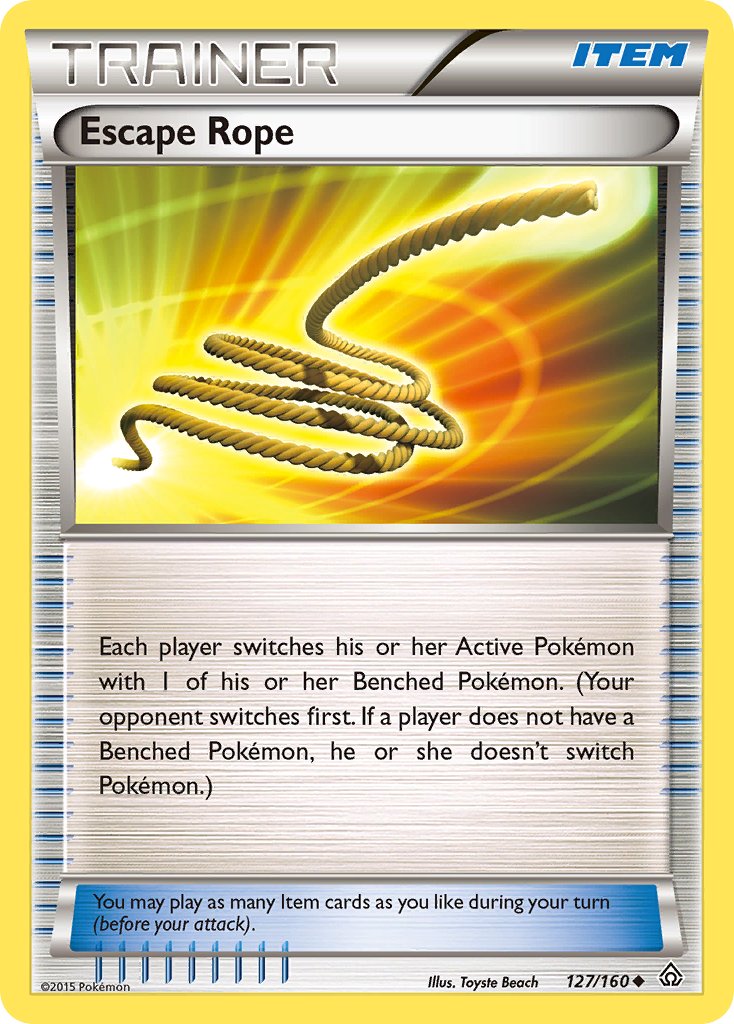 Escape Rope 127/160 Uncommon - MissingNo.