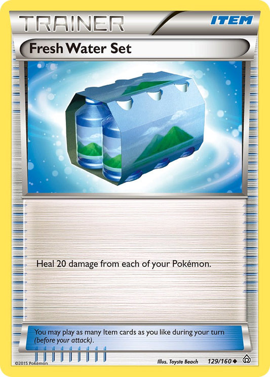 Fresh Water Set 129/160 Reverse Uncommon - MissingNo.