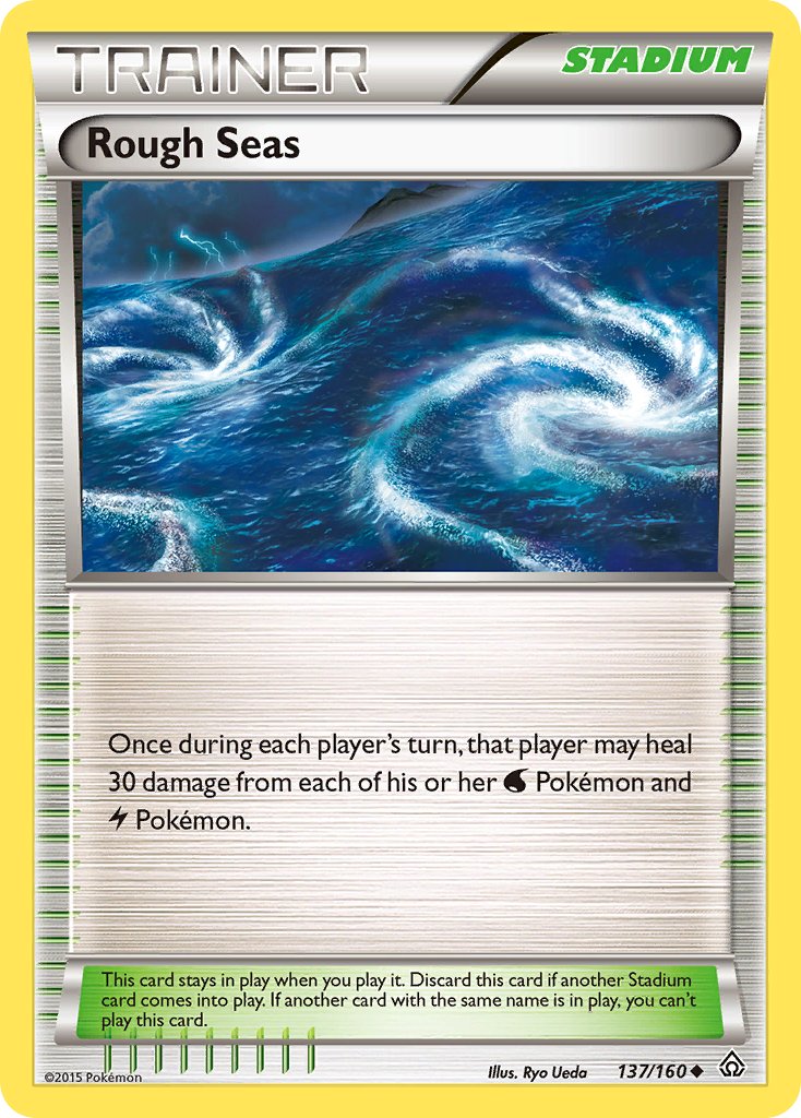 Rough Seas 137/160 Uncommon - MissingNo.