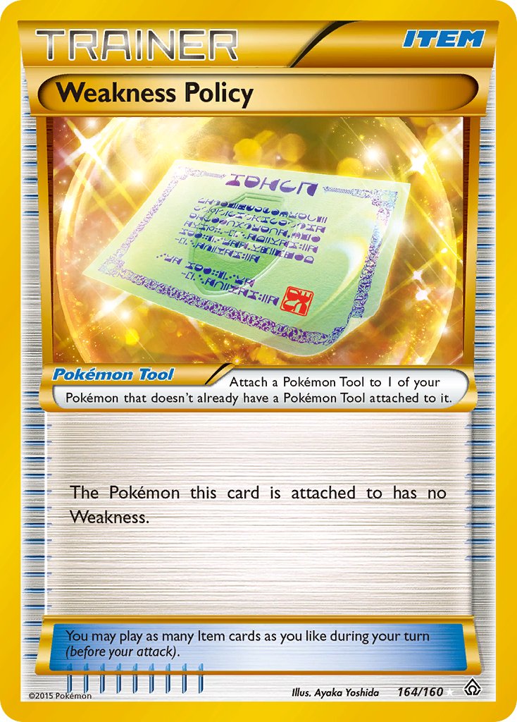 Weakness Policy 164/160 Holo Secret Rare - MissingNo.