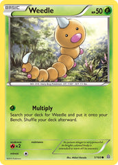 Weedle 1/160 Common