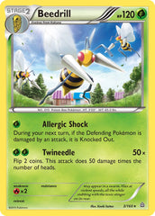 Beedrill 3/160 Reverse Rare