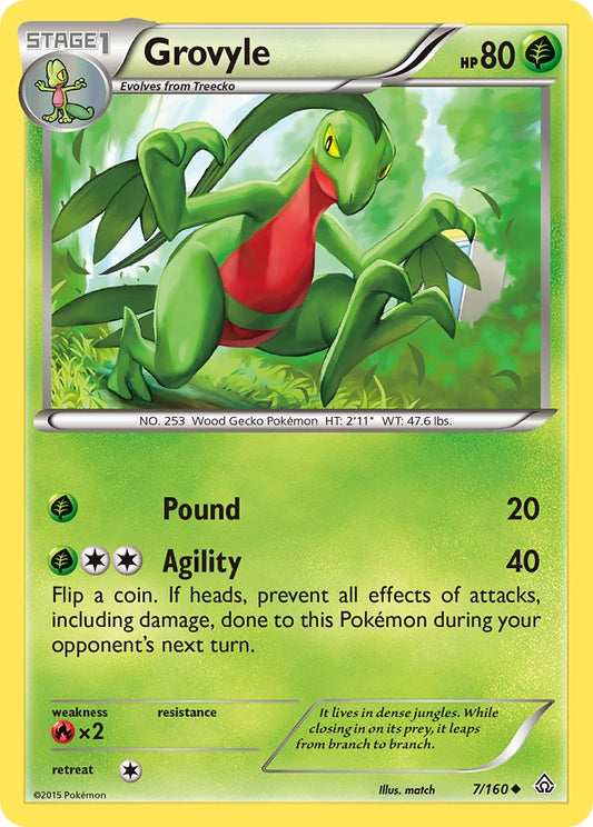 Grovyle 7/160 Uncommon - MissingNo.