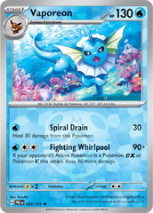 Vaporeon 22/131 Master Ball Holo Rare