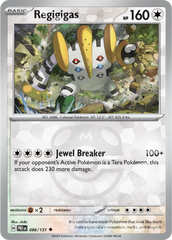 Regigigas 86/131 Master Ball Holo Uncommon