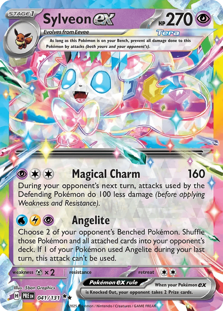 Sylveon ex 41/131 Double Rare ex - MissingNo.