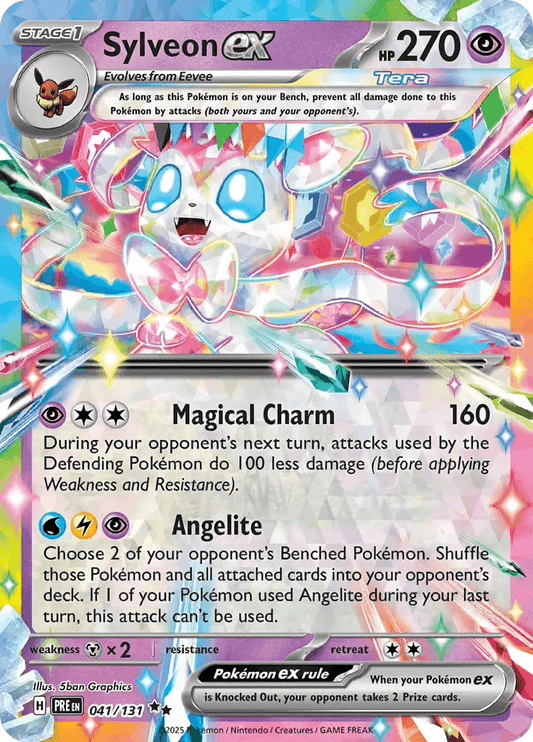 Sylveon ex 41/131 Double Rare ex - MissingNo.