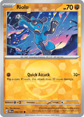 Riolu 50/131 Poké Ball Holo Common