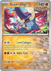 Great Tusk 55/131 Poké Ball Holo Uncommon