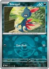 Sneasel 61/131 Poké Ball Holo Common