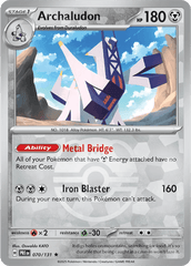 Archaludon 70/131 Reverse Rare