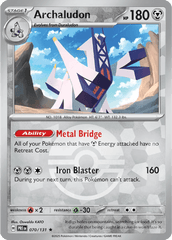 Archaludon 70/131 Poké Ball Holo Rare